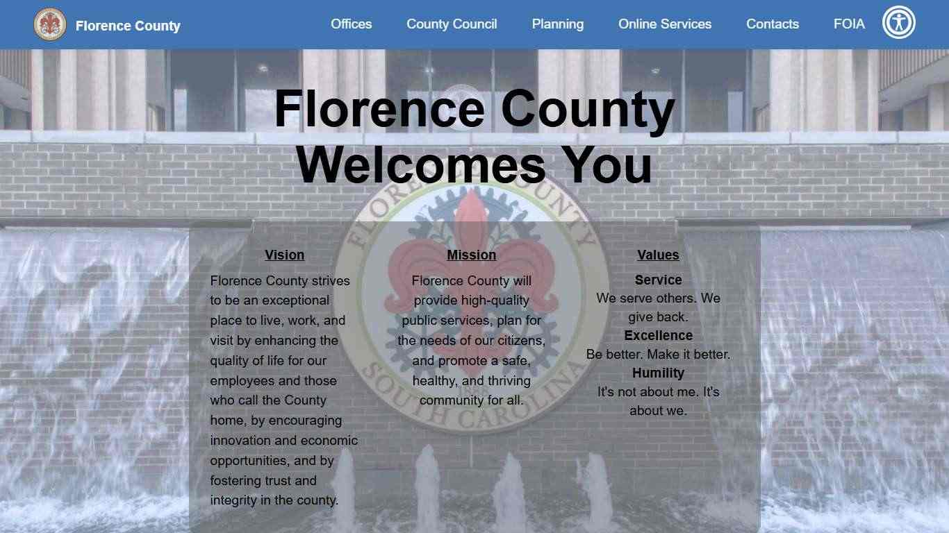 Florence County SC - Home